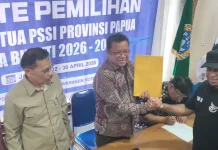 Maju Bacalon PSSI Papua, Matius Fakhiri Fokus Pembinaan Usia Dini