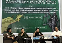 HMI FH Uncen Jayapura Gelar Diskusi Panel Hukum Pidana Baru