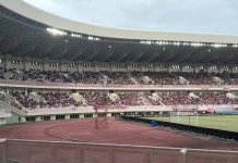 Laga Persipura Vs Persiku Kudus, Ribuan Suporter Padati Stadion