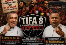 TIFA 8 Desak Wasit Netral di Laga Persipura