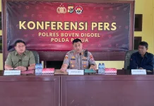 Polres Boven Digoel Meringkus Pelaku Rudapaksa Puluhan Anak di Bawah Umur