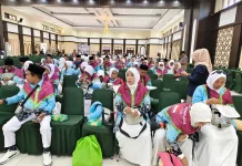 CJH Papua Kloter 27 UPG Mulai  Masuk Asrama Haji Sudiang Makassar