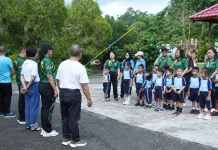 Jelang Waisak, Umat Buddha Papua Bersih-Bersih Vihara