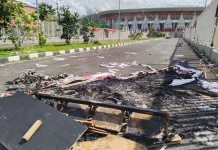 Polda Papua Terima Puluhan LP Pasca Kerusuhan di Stadion Lukas Enembe