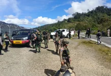 Satgas ODC Menggelar Patroli Gabungan di Sugapa