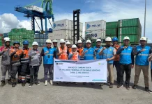 PLN Tambah Daya, Terminal Petikemas Sorong Kini Operasikan Crane Listrik
