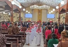 Pentakosta Pererat Persaudaraan Umat Jawa Katolik
