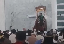 Ribuan Umat Muslim Padati Masjid Baiturrahim saat Salat Iduladha 1447 Hijriah