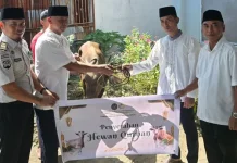Kakanwil Ditjenpas Papua Salat Iduladha Bersama Warga Binaan di Lapas Abepura