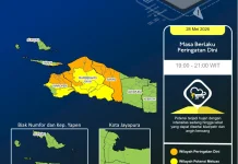 BMKG Perpanjang Siaga Hujan Lebat di Papua