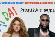 'Dai Dai' Shakira dan Burna Boy Guncang Tangga Lagu Dunia