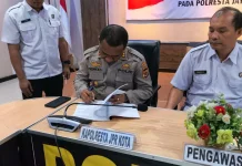 Komitmen Berbenah, Polresta Jayapura Kota Tutup Audit Kinerja dengan Taklimat Akh