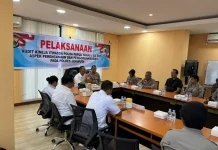 Polres Jayapura Terima audit Kinerja Itwasda Polda Papua