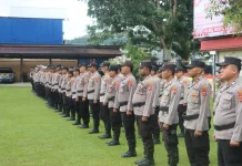 Polres Jayapura Gelar Upacara Peringatan Kebangkitan Nasional