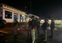 Satags Ops Damai Cartenz Menggelar Patroli Jalan Kaki di Yahukimo