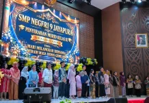 SMPN 9 Jayapura Lepas 348 Siswa, Seluruh Peserta Didik Lulus 100 Persen