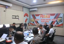 Polda Papua Menggelar Evaluasi Operasi Rasaka Cartenz 2026