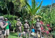 Satgas ODC Menggelar Patroli Humanis di Puncak Jaya