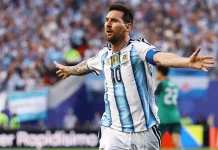 Gol Indah Messi Antar Argentina Ungguli Aljazair di Babak Pertama