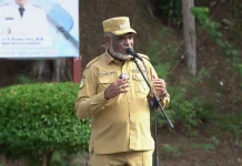 Wali Kota Jayapura Tekankan Disiplin dan Etos Kerja ASN saat Apel Pagi