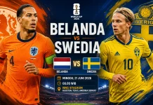 Belanda dan Swedia Berebut Puncak Grup F