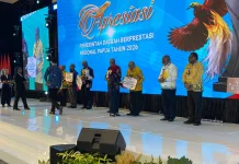 Papua Terbaik dalam Kategori Creative Financing Regional Papua