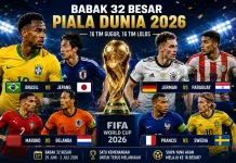 Babak 32 Besar dimulai, Tim Jagoanmu Siap Gugur?