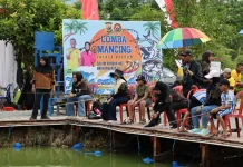 Semarakkan Hari Bhayangkara ke-80 Polda Papua Lomba  Gelar Lomba Memancing