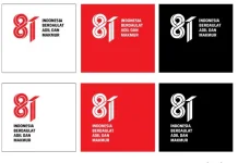 Tiga Warna Jadi Identitas Visual Logo HUT ke-81 Kemerdekaan RI