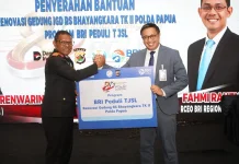 BRI Salurkan Bantuan CSR untuk RS Bhayangkara Papua