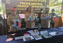 Polresta Jayapura Kota Gagalkan Transaksi Amunisi Ilegal di Kota Jayapura