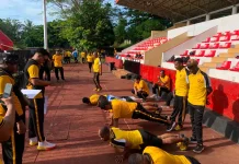 Jaga Stamina Personel Polresta Ikuti Kesamaptaan Jasmani Berkala