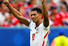 Gol Penentu Bellingham Bawa Inggris ke Empat Besar