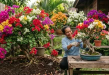 Mengubah Hobi Budi Daya Bougenville Menjadi Sumber Cuan yang Menguntungkan