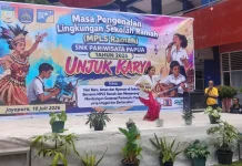 Tutup MPLS Ramah 2026, Siswa Baru SNK Pariwisata Papua Unjuk Bakat dan Kreativitas