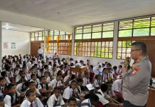 Polisi Berikan Edukasi Berlalulintas dan Pencegahan Cyber di Sekolah