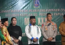 Bupati Jayapura Ajak Kafilah Jadikan MTQ Momentum Pererat Persaudaraan