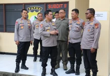 Astama Ops Kapolri Kunjungi Polda Papua Cek Layanan Call Center 110