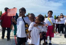Wagub Papua Canangkan Gerakan BERLIAN Lindungi Hak Anak