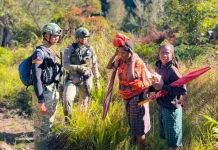 Satgas ODC  Menggelar Patroli Dialogis dan Layanan Kesehatan di Sinak