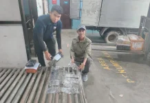 Satgas Citarum Bais TNI Gagalkan Pengiriman Ganja di Bandara Sentani