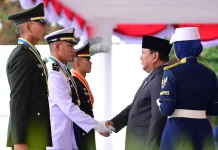 Presiden Prabowo Lantik 1.177 Perwira Remaja TNI-Polri