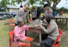 Satgas ODC Berikan Layanan Kesehatan Gratis bagi Warga Kampung Waaf