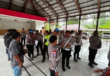 Sipropam Polres Sarmi Rutin Periksa Kelengkapan Administrasi Personel