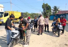 Polsek Muara Tami Gelar Razia Cipta Kondisi  jelang 3 Agustus