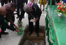 Wali Kota Letakkan Batu Pertama Gereja Oikumene