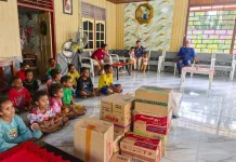 PLN Salurkan Bantuan Logistik untuk Anak-Anak Panti Asuhan di Sorong