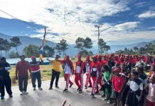Ratusan Warga Lanny Jaya Meriahkan Jalan Santai Kemerdekaan