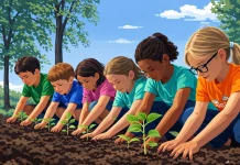 Jangan Biarkan Anak Hanya Bermain Gawai, Ajak Berkebun