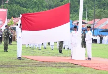 Merah Putih Berkibar di Nduga